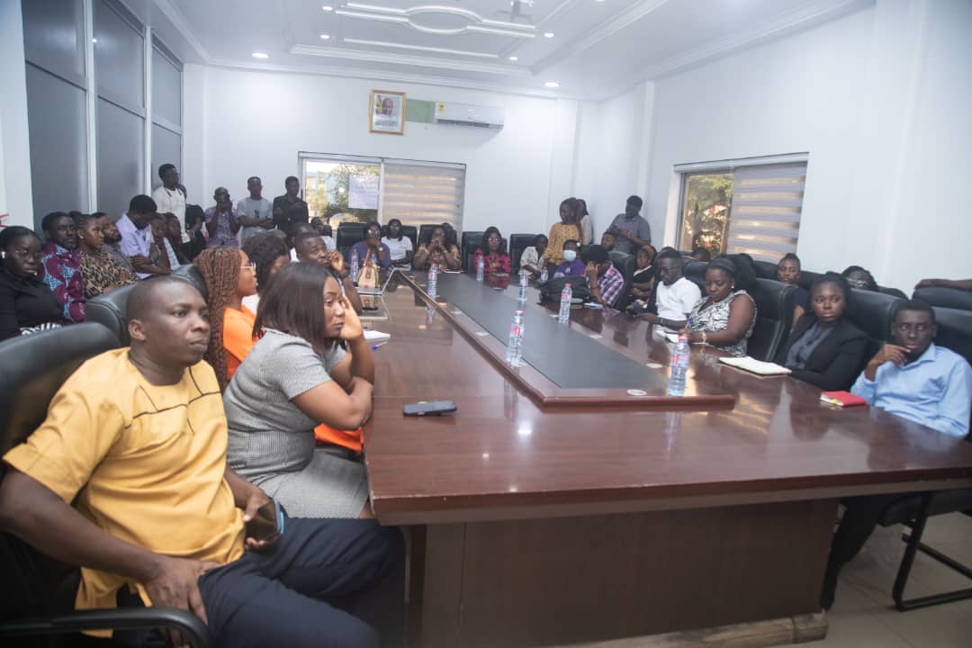 EPA Ghana leadership and staff attending workplace mental wellness seminar